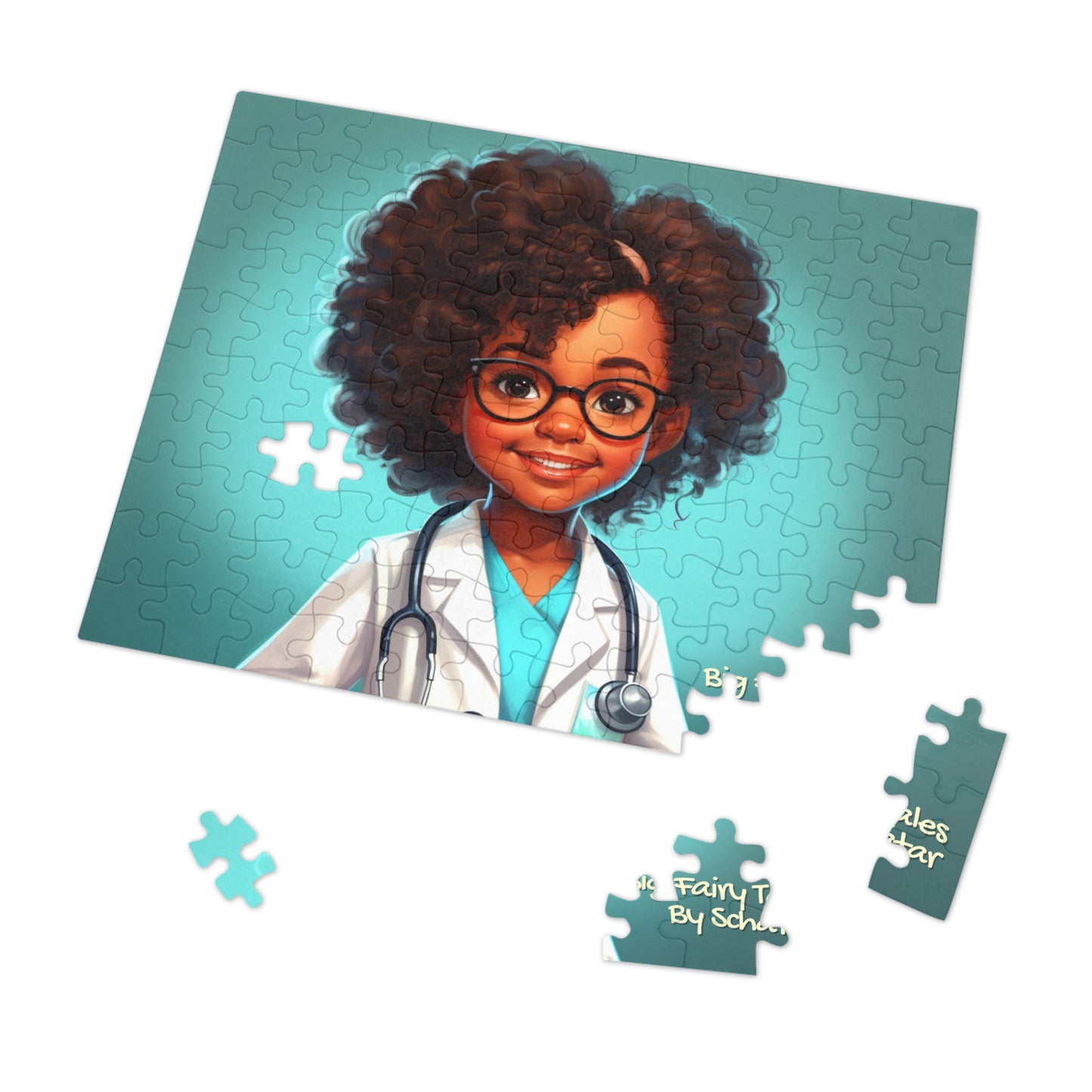 The Doctor - Big Little Professionals Puzzle 7 From Big Fairy Tales By Schatar