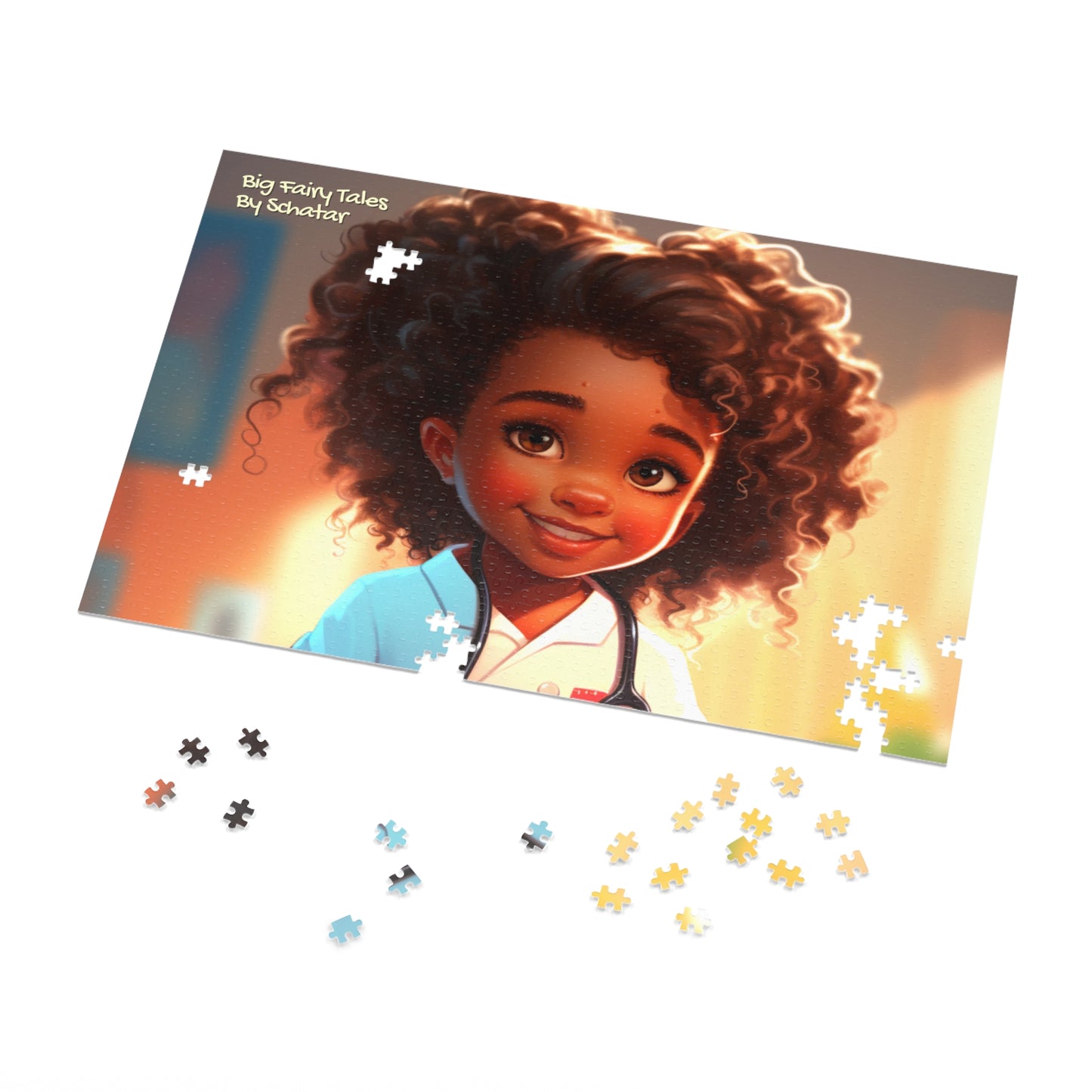 Nurse - Big Little Professionals Puzzle 19 From Big Fairy Tales By Schatar