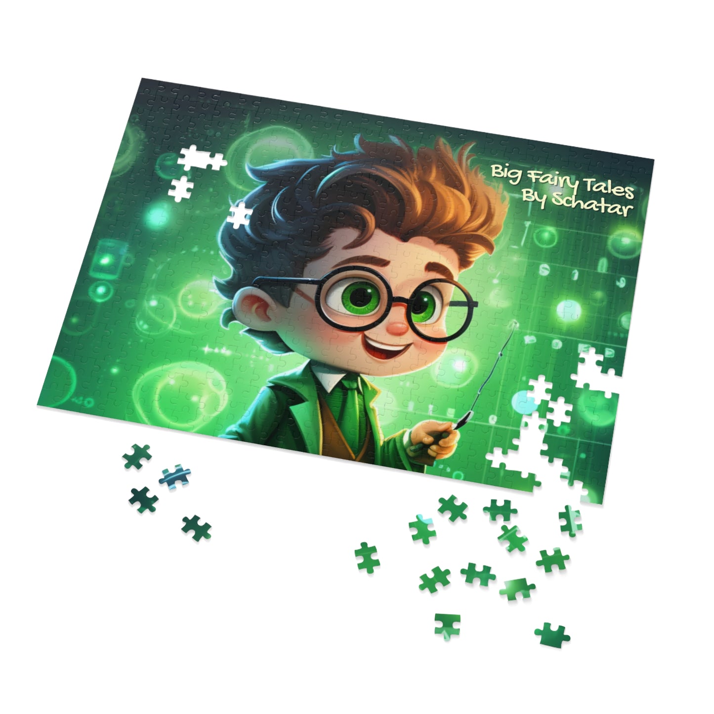 Professor - Big Little Professionals Puzzle 11 From Big Fairy Tales By Schatar
