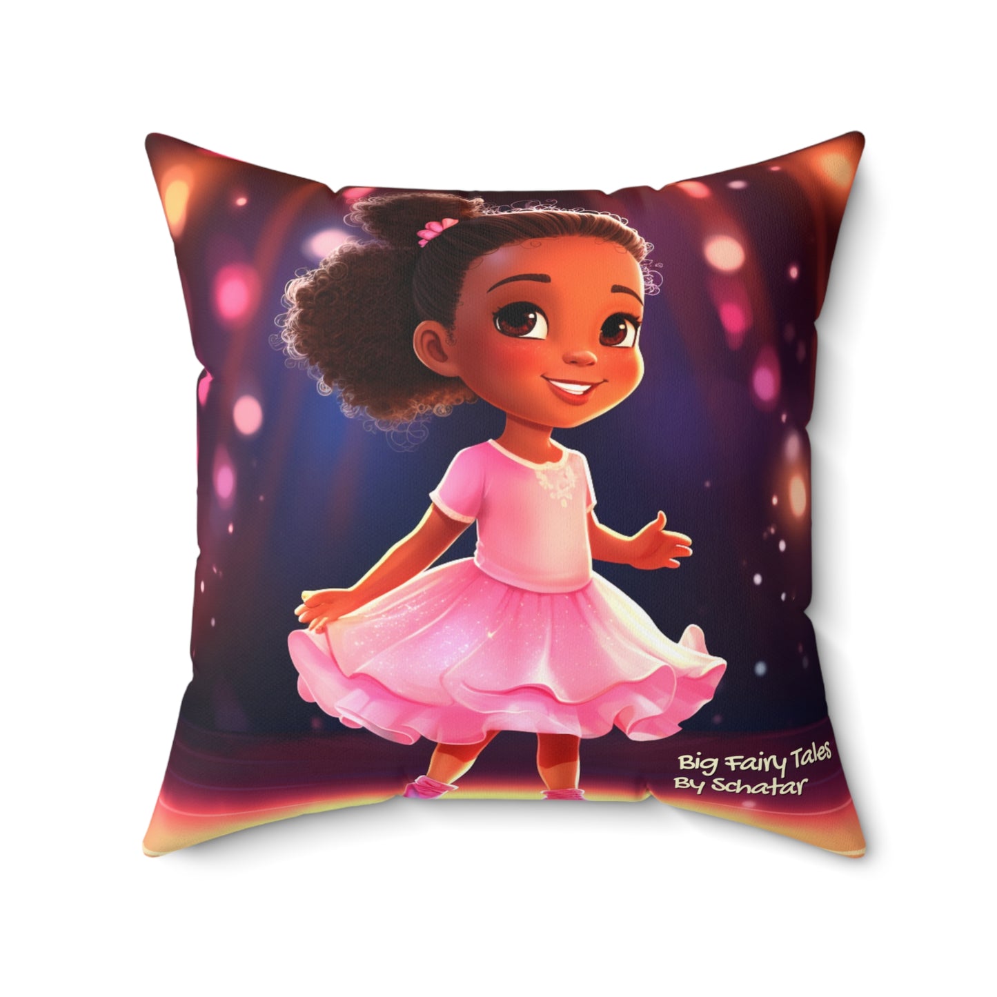 Prima Ballerina - Big Little Professionals Plush Pillow 3 From Big Fairy Tales By Schatar