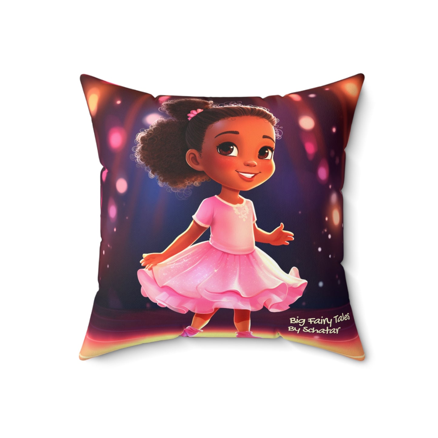 Prima Ballerina - Big Little Professionals Plush Pillow 3 From Big Fairy Tales By Schatar