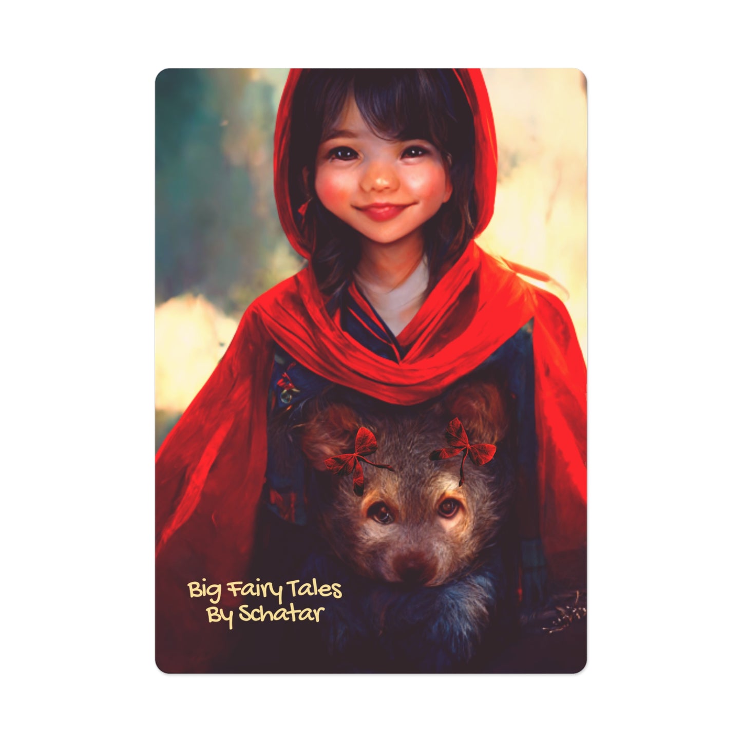 Big Fairy Tales By Schatar Little Red Riding Hood Playing Cards