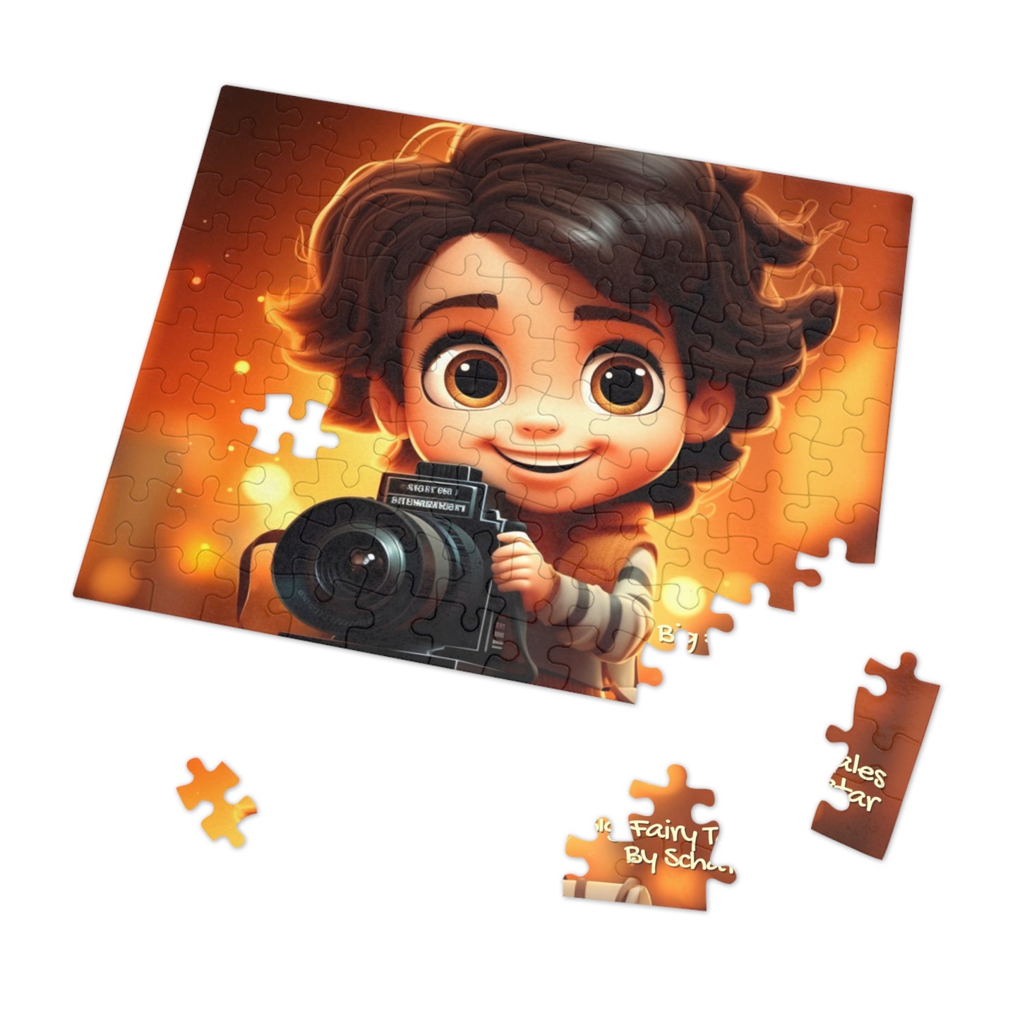 Cinematographer - Big Little Professionals Puzzle 4 From Big Fairy Tales By Schatar