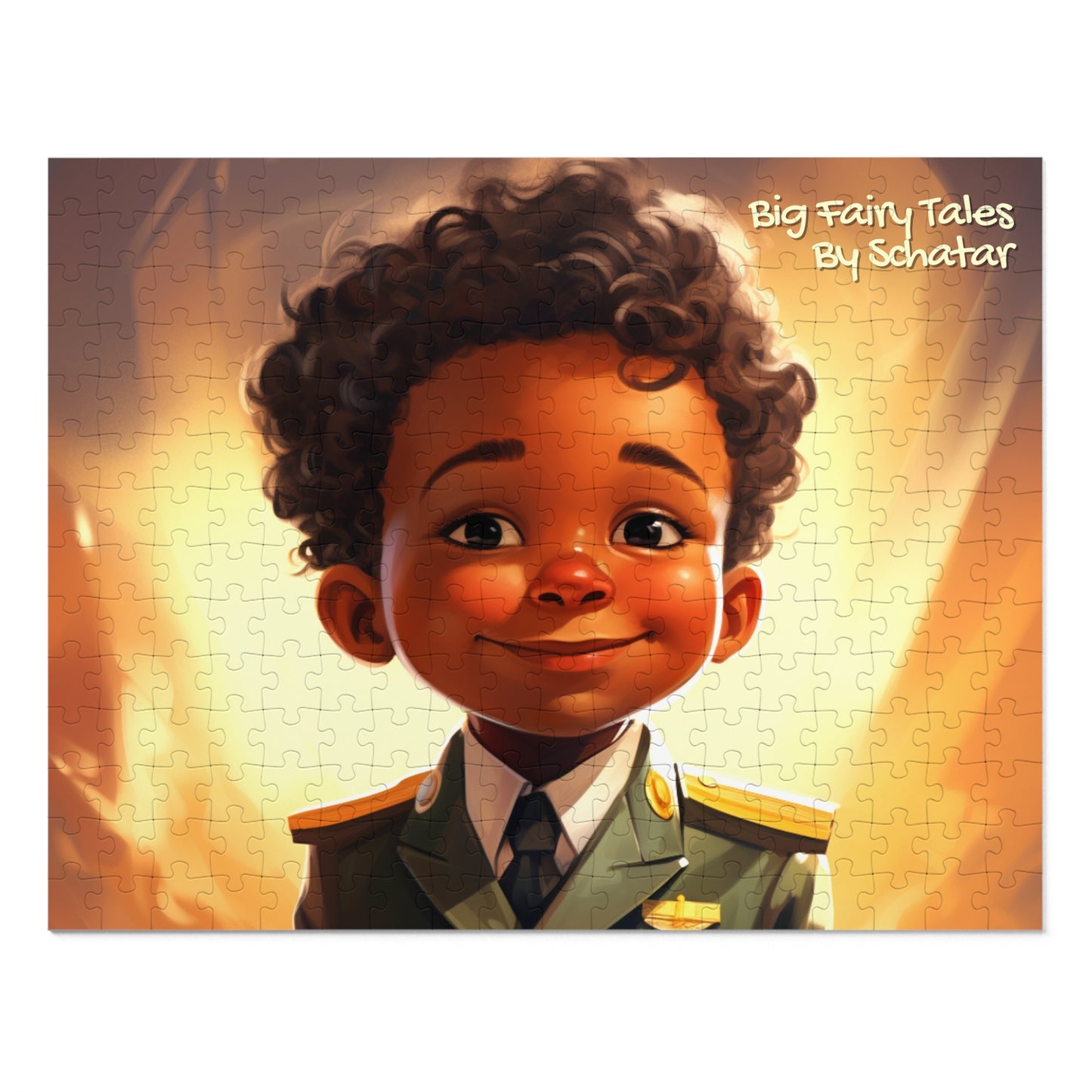Military Officer - Big Little Professionals Puzzle 14 From Big Fairy Tales By Schatar