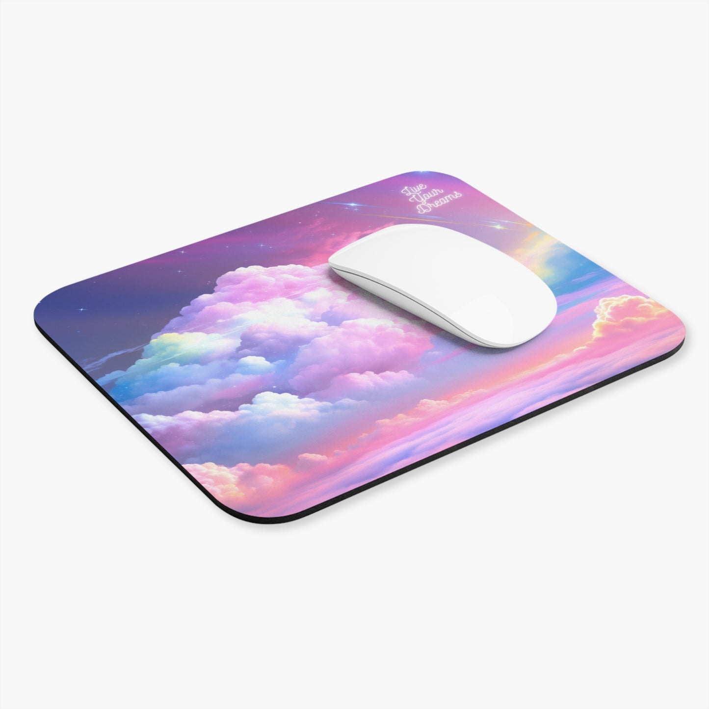 Rainbow Dreams Mouse Pad From Big Fairy Tales By Schatar