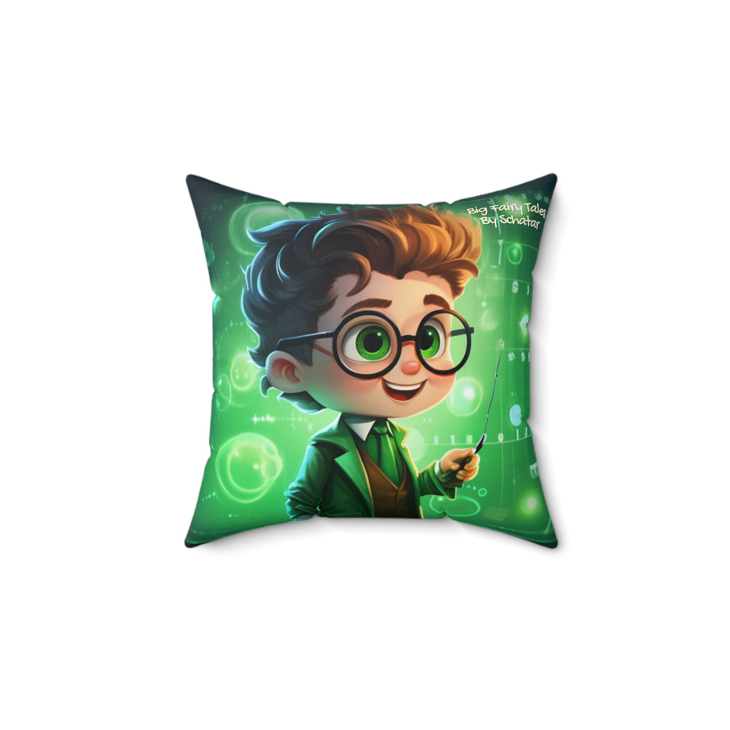 Professor - Big Little Professionals Plush Pillow 11 From Big Fairy Tales By Schatar