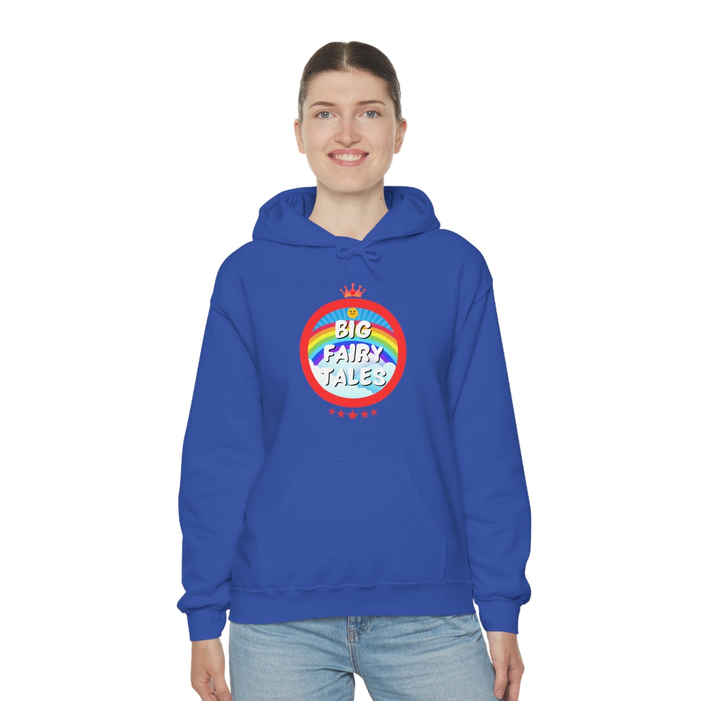 Big Fairy Tales By Schatar Unisex Heavy Blend™ Hooded Sweatshirt