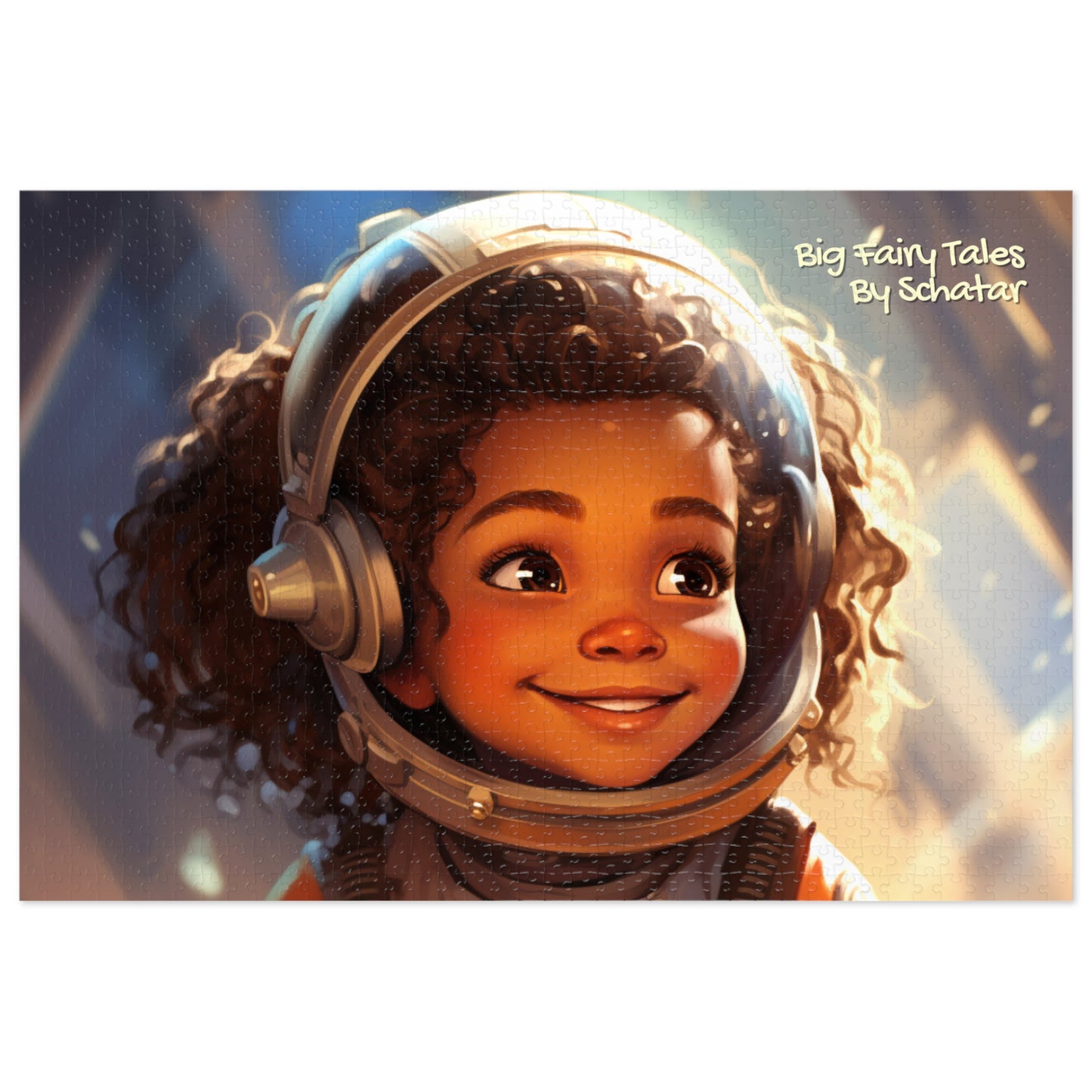 Astronaut - Big Little Professionals Puzzle 1 From Big Fairy Tales By Schatar