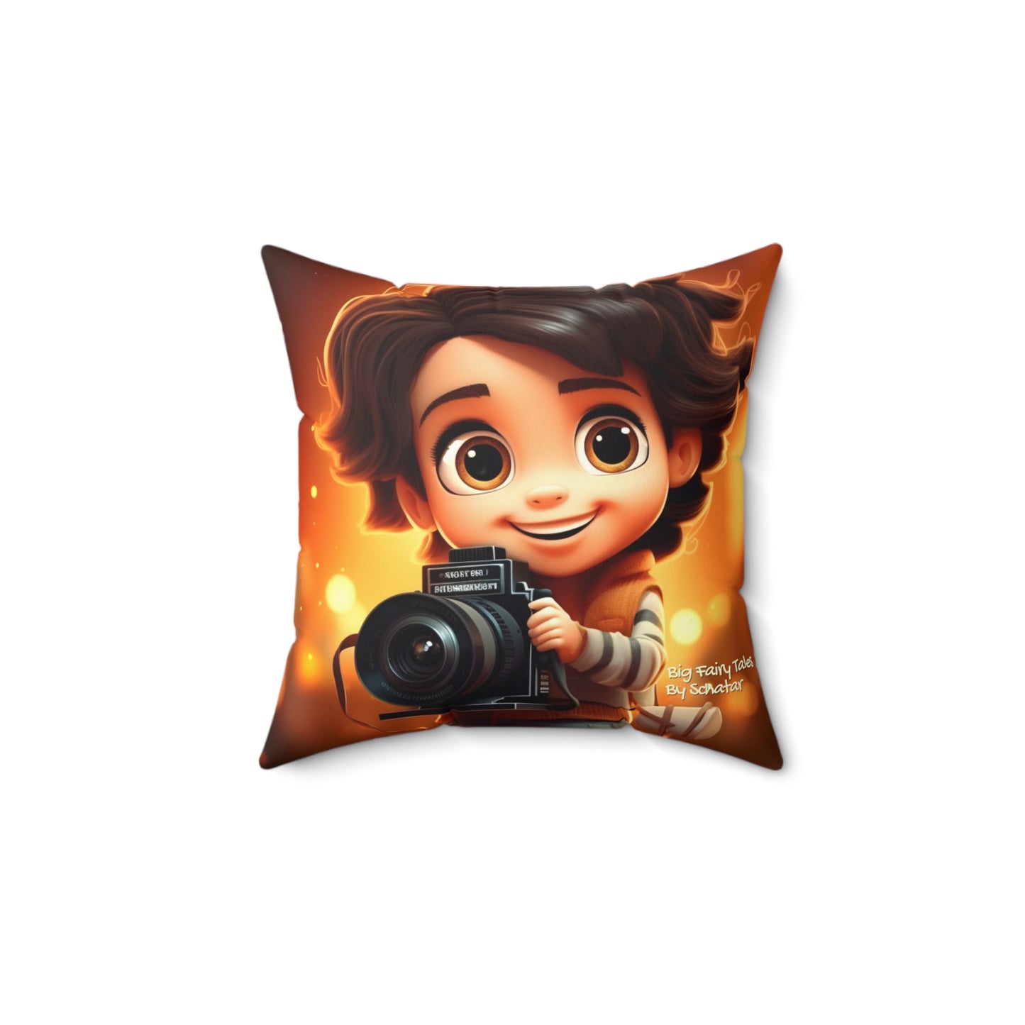 Cinematographer - Big Little Professionals Plush Pillow 4 From Big Fairy Tales By Schatar