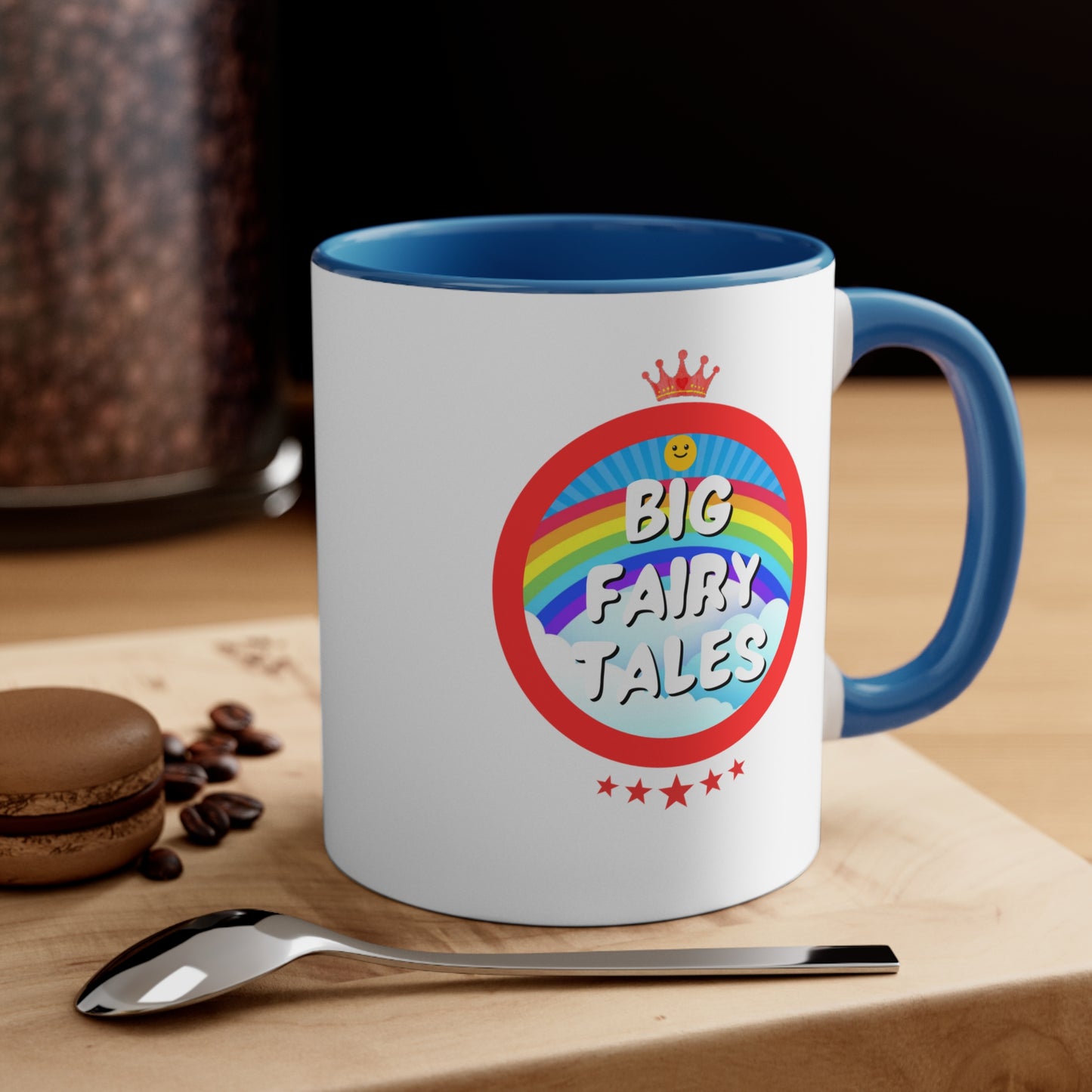 Big Fairy Tales By Schatar Rainbow Dreamscape: The Mug Of Whimsy For Dreamers - 11oz