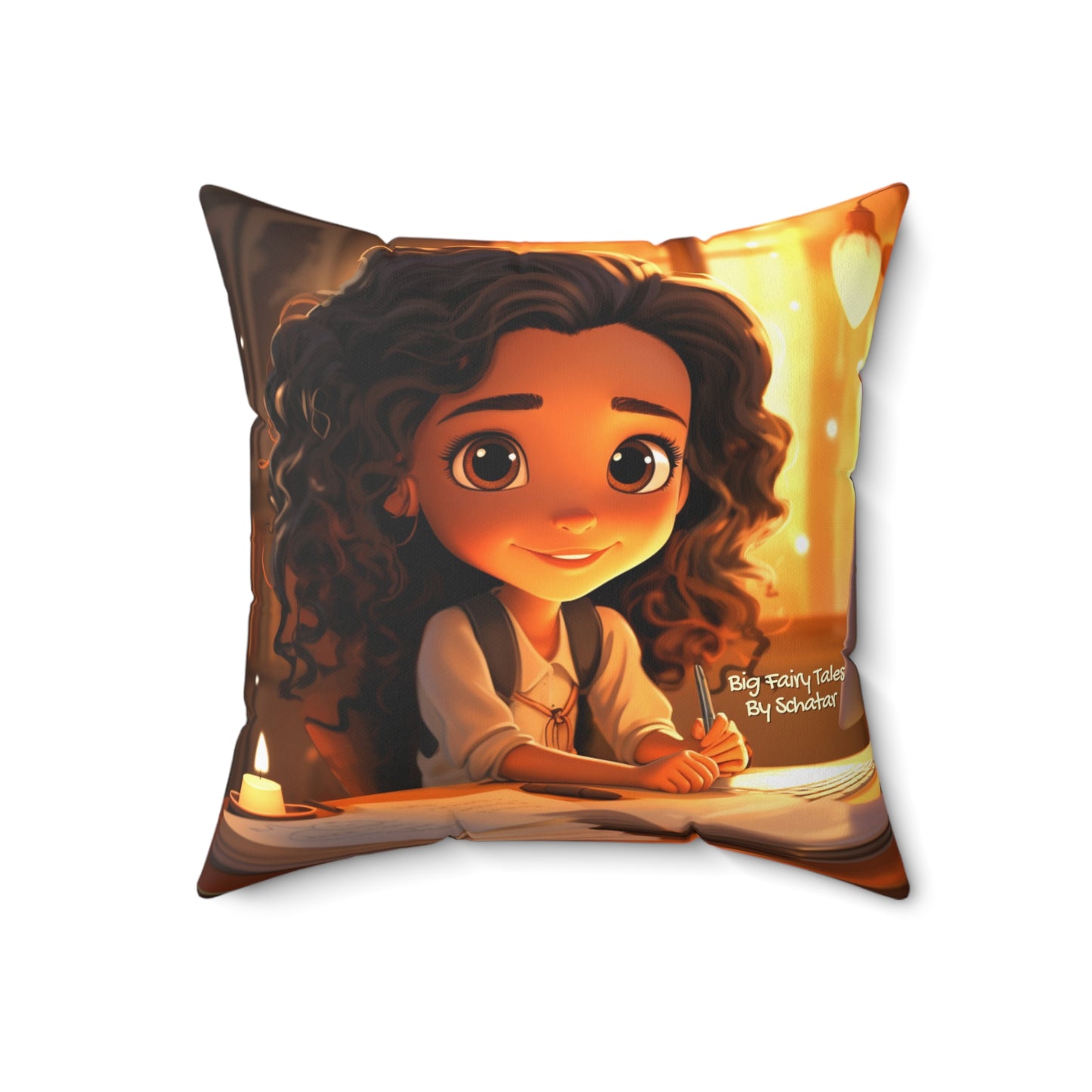 Writer - Big Little Professionals Plush Pillow 8 From Big Fairy Tales By Schatar