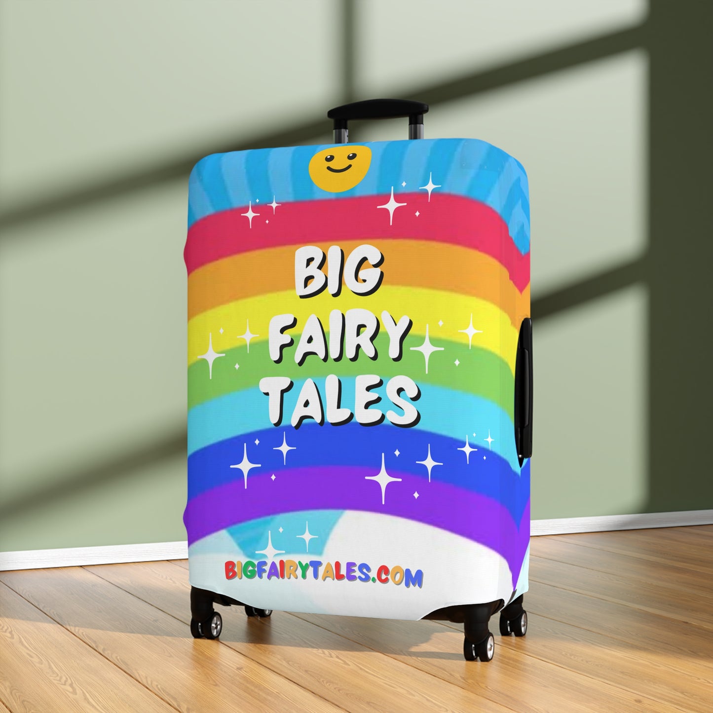 Big Fairy Tales Rainbow Sparkle Luggage Cover