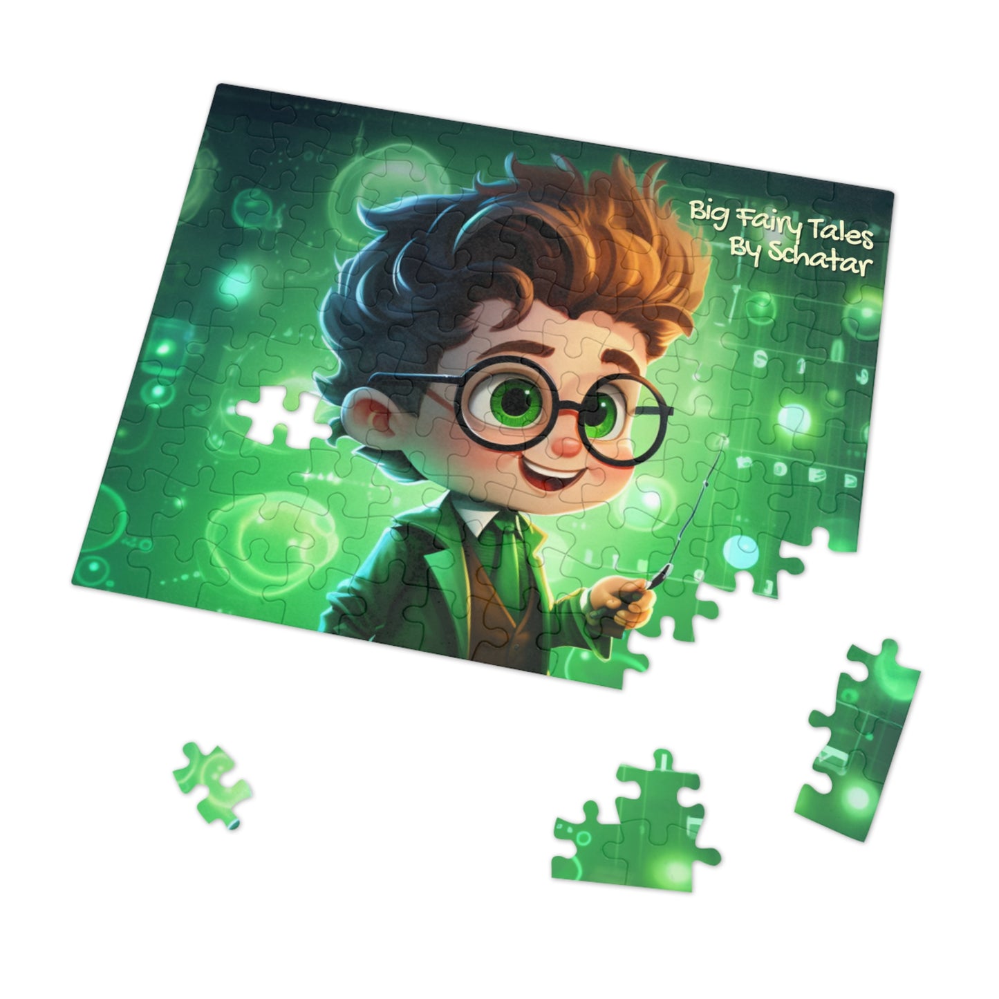 Professor - Big Little Professionals Puzzle 11 From Big Fairy Tales By Schatar
