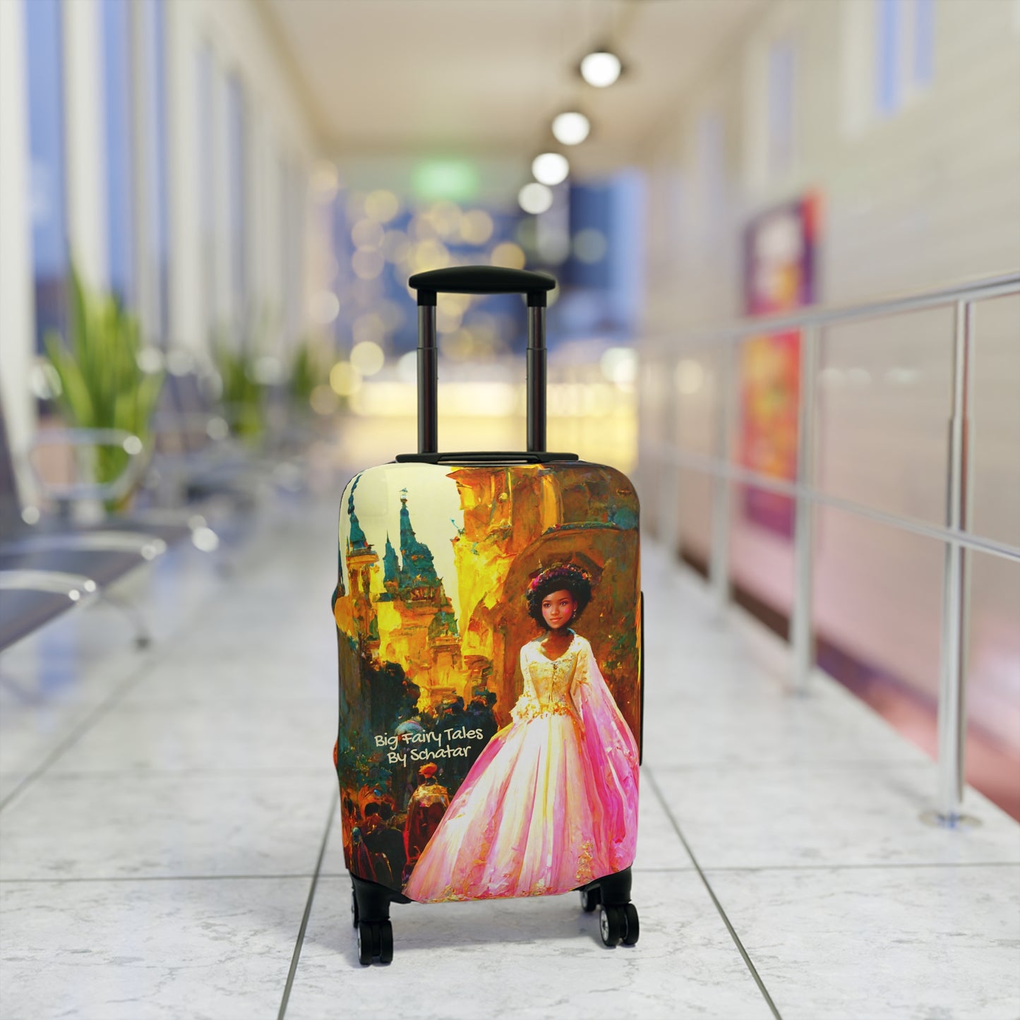 Big Fairy Tales By Schatar Cinderella Suite Luggage Cover