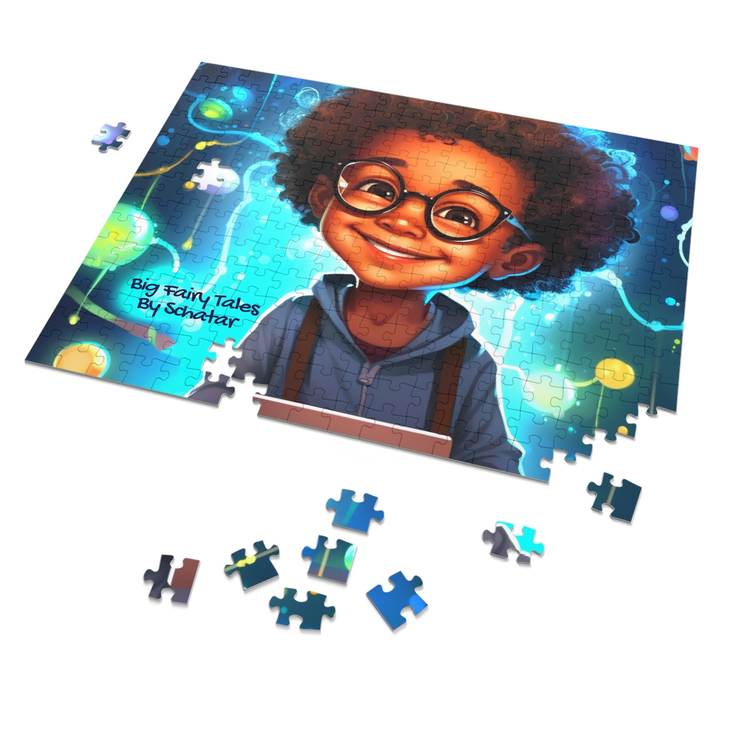 Computer Scientist - Big Little Professionals Puzzle 2 From Big Fairy Tales By Schatar