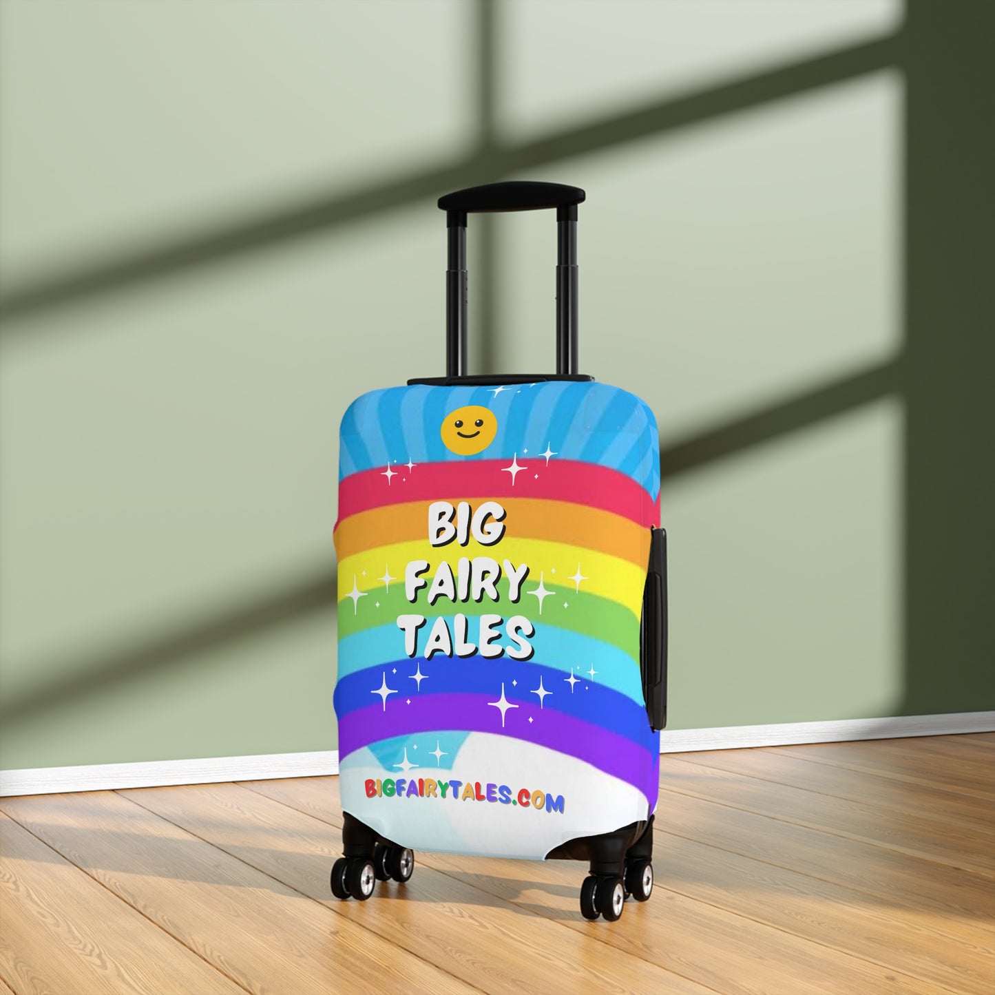 Big Fairy Tales Rainbow Sparkle Luggage Cover