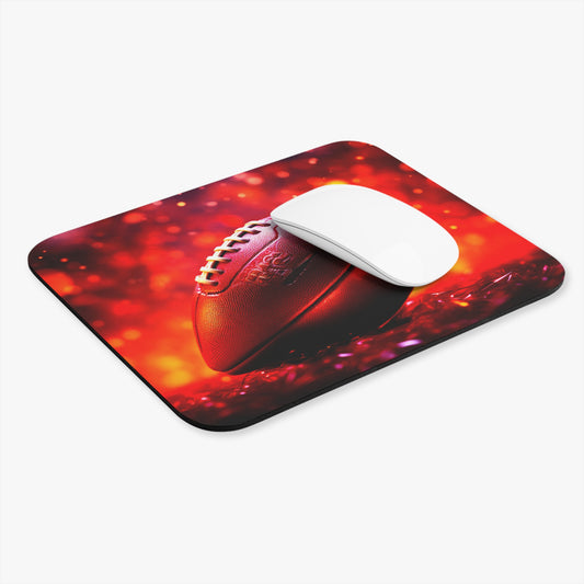Football Glow Mouse Pad From Big Fairy Tales By Schatar