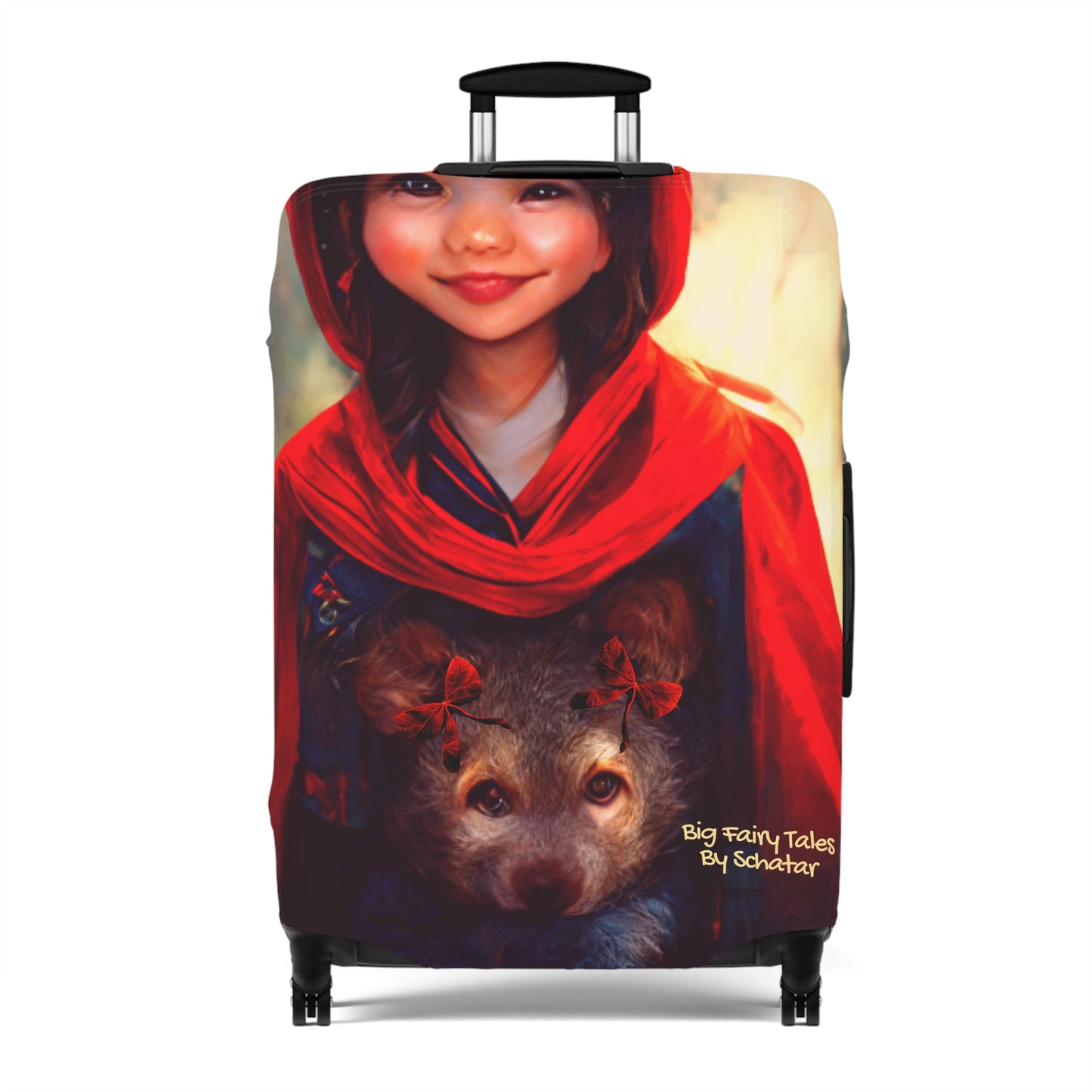 Big Fairy Tales By Little Red Riding Hood Luggage Cover