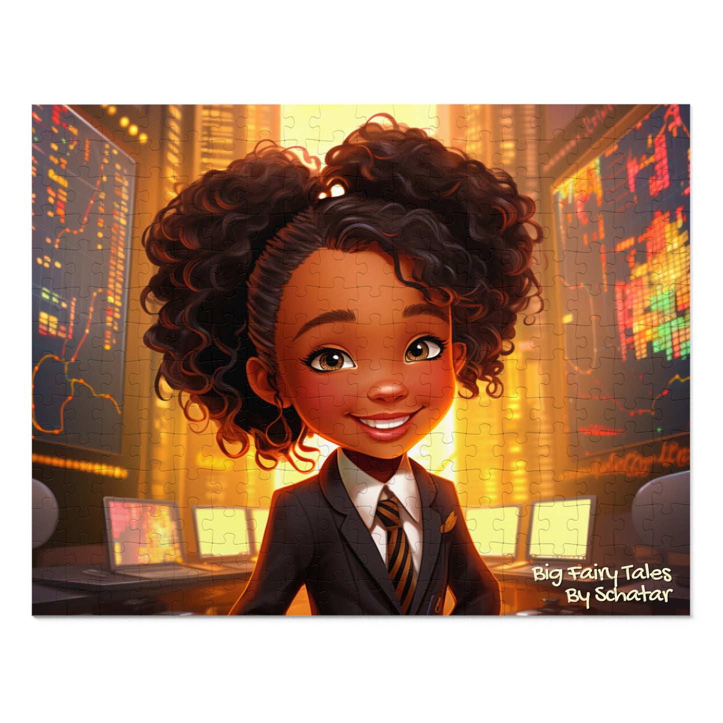 Wall Street Executive - Big Little Professionals Puzzle 12 From Big Fairy Tales By Schatar