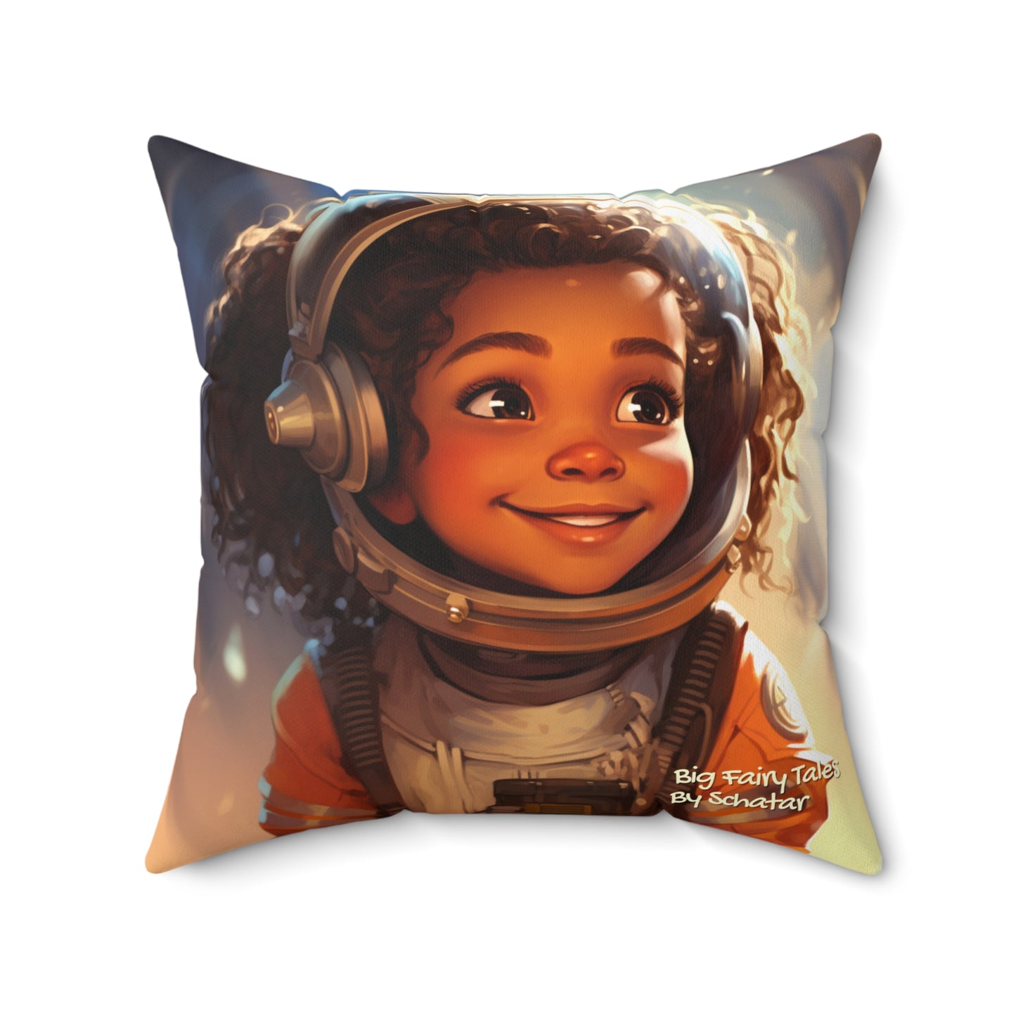 Astronaut - Big Little Professionals Plush Pillow 1 From Big Fairy Tales By Schatar