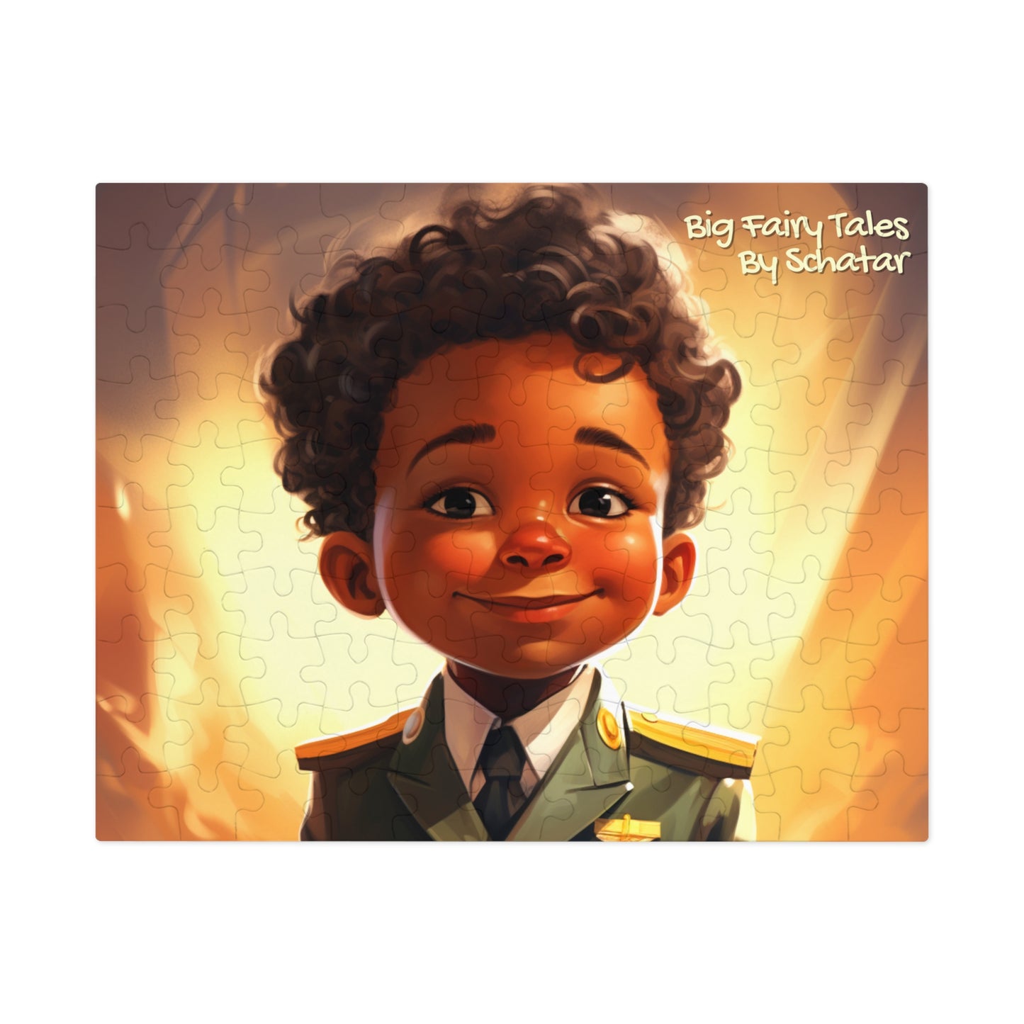 Military Officer - Big Little Professionals Puzzle 14 From Big Fairy Tales By Schatar