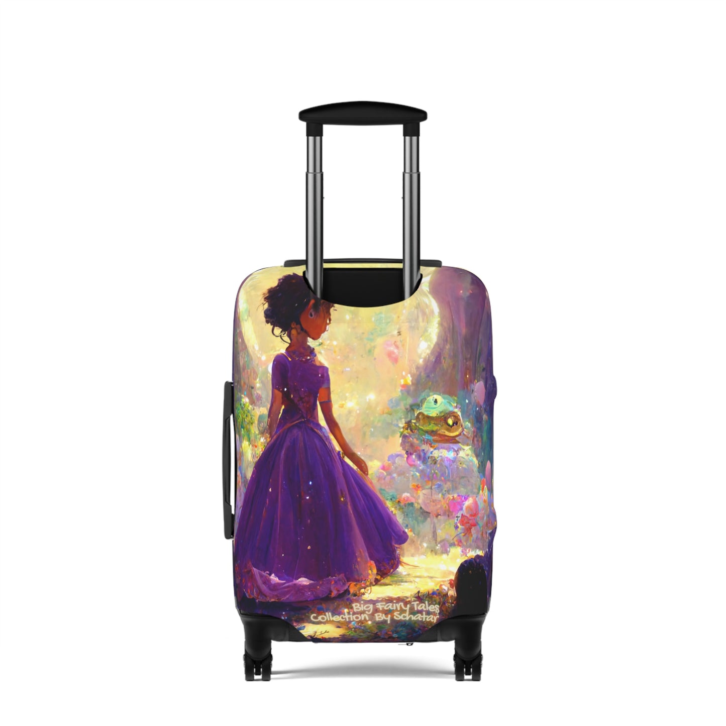 Big Fairy Tales By Schatar Princess And The Frog Prince Luggage Cover