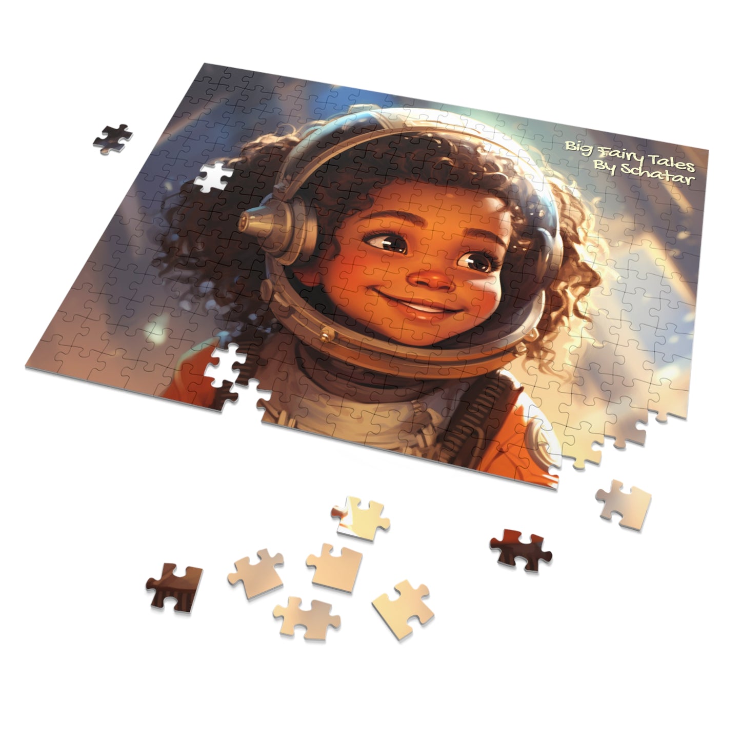 Astronaut - Big Little Professionals Puzzle 1 From Big Fairy Tales By Schatar